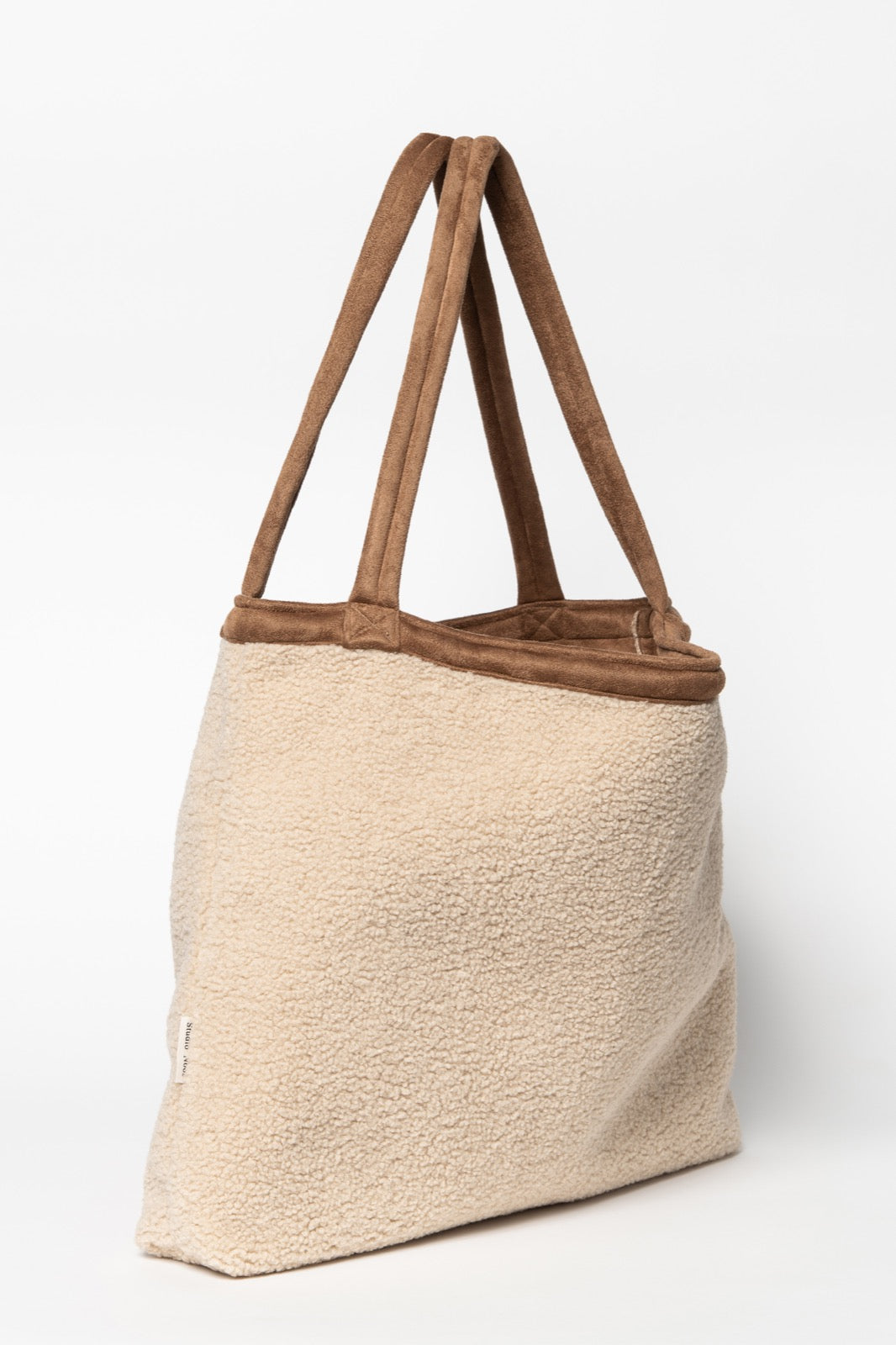 Mom Bag "Ecru Teddy Lammy"