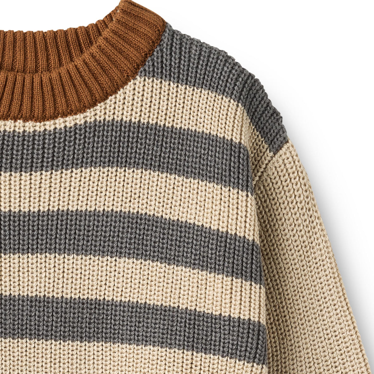 Strickpullover Rasmus "flint stripe"