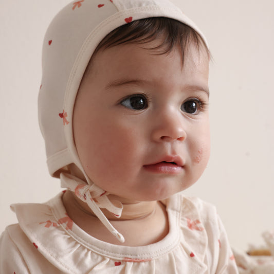 Baby Mütze "Bows"