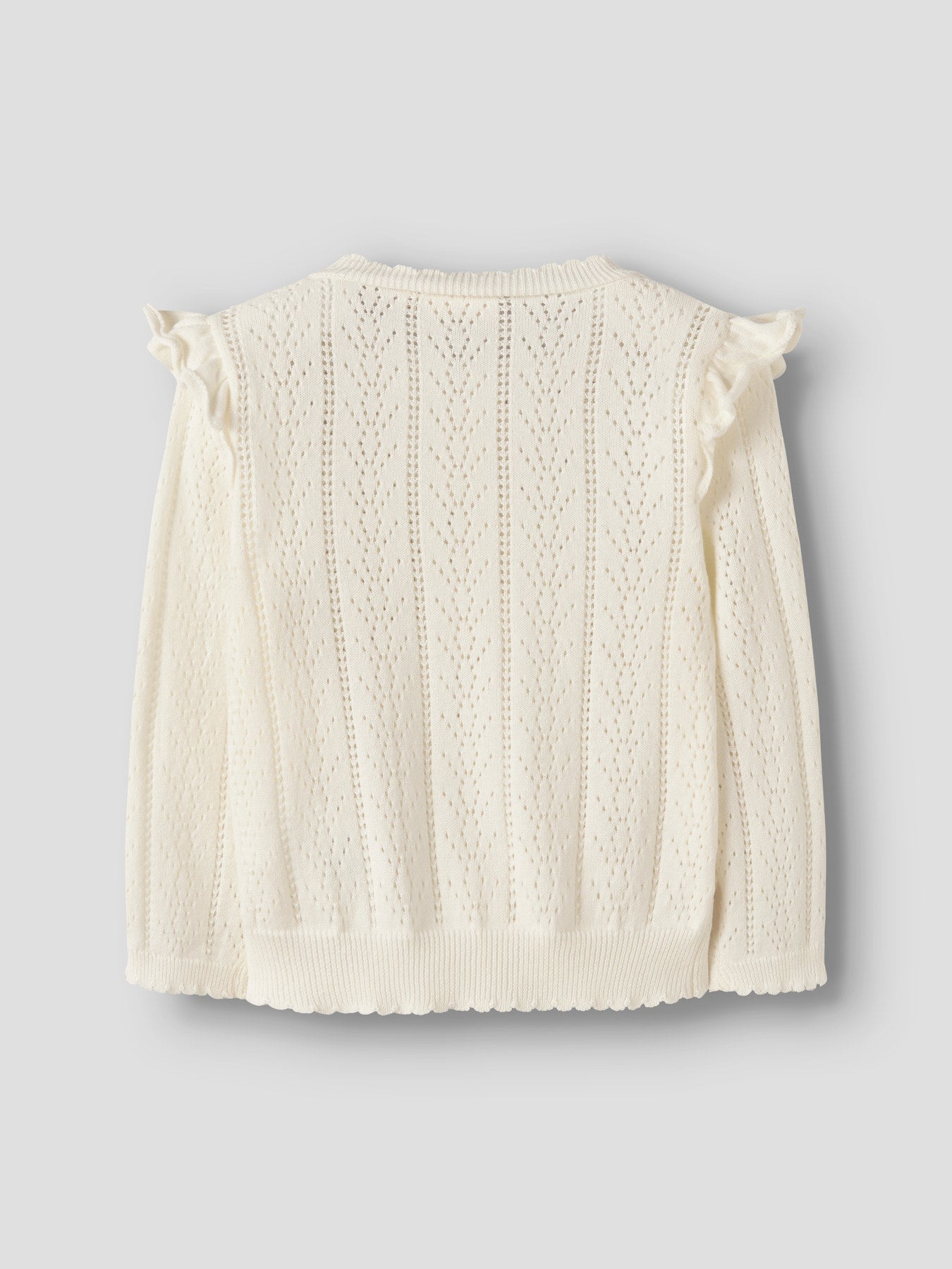 Strickjacke Fjela "Coconut Milk"