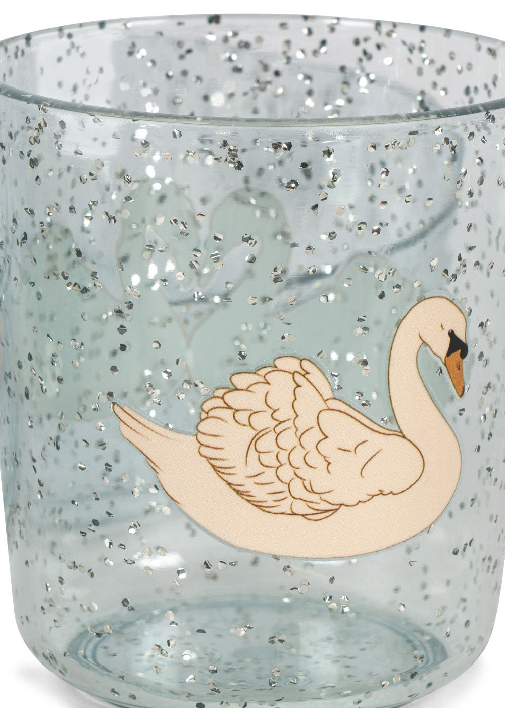 Sparkly Dinner Set "Swan Blue"