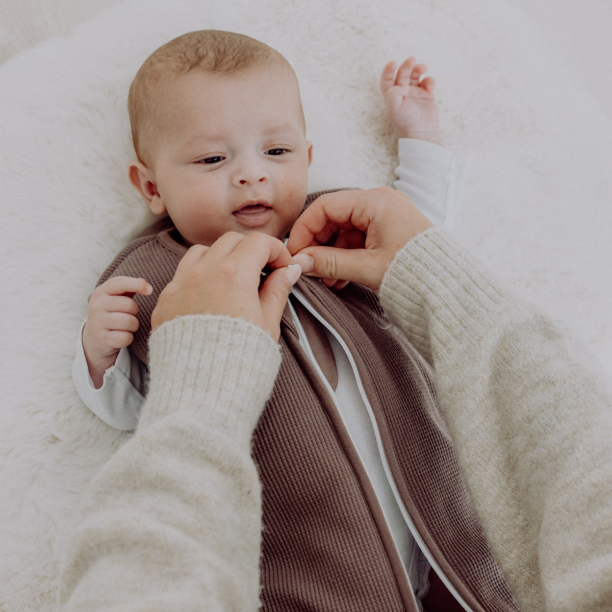 Schlafsack "taupe"