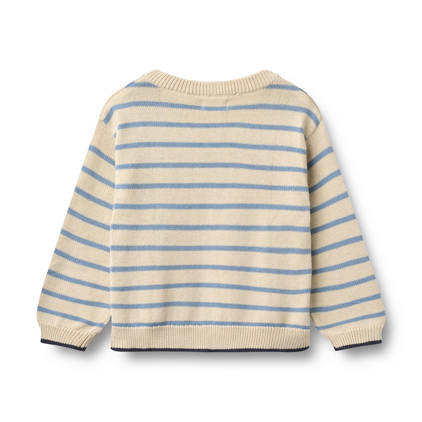 Strickpullover Morgan "Faded Denim Stripe"