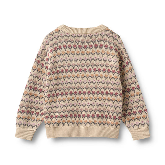 Pullover Jaquard Harlow "offwhite"