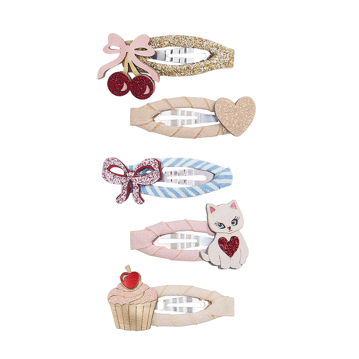 Mini Haarclips "Kittybow"