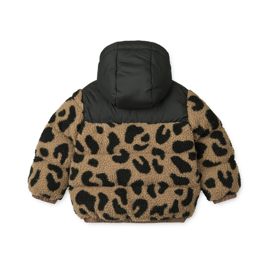Jacke Niko Pile "Mega Leo/Oat Mix"