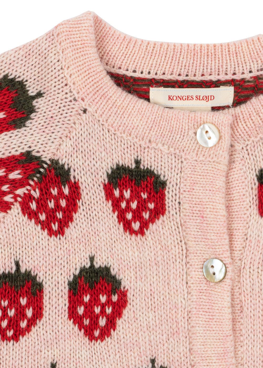Strickjacke Belou "Strawberry"