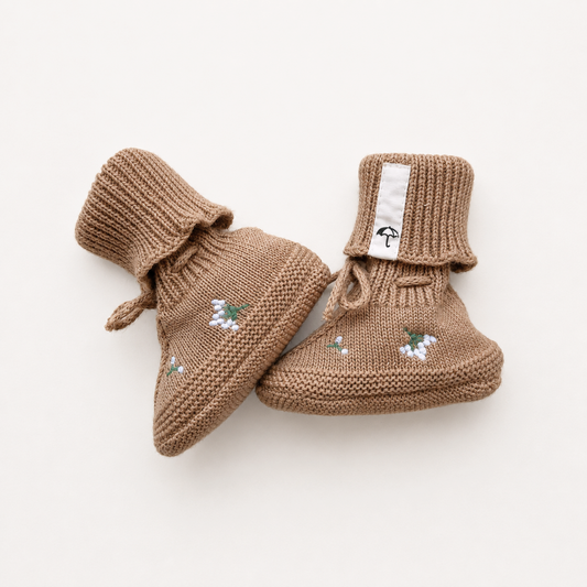 Baby-Booties – Sunbaked Bloom"