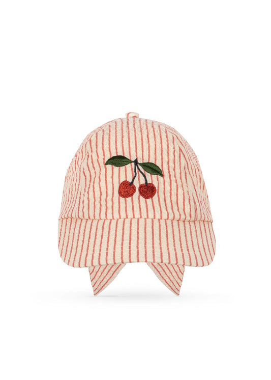 Cap Ellie Bow "Amour Stripe"