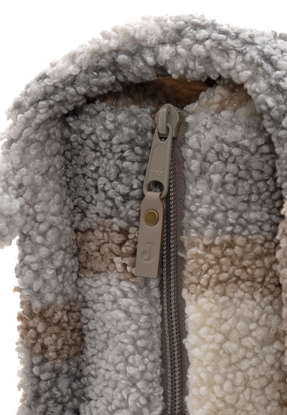 Wickeltasche "Check Boucle"