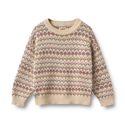 Pullover Jaquard Harlow "offwhite"
