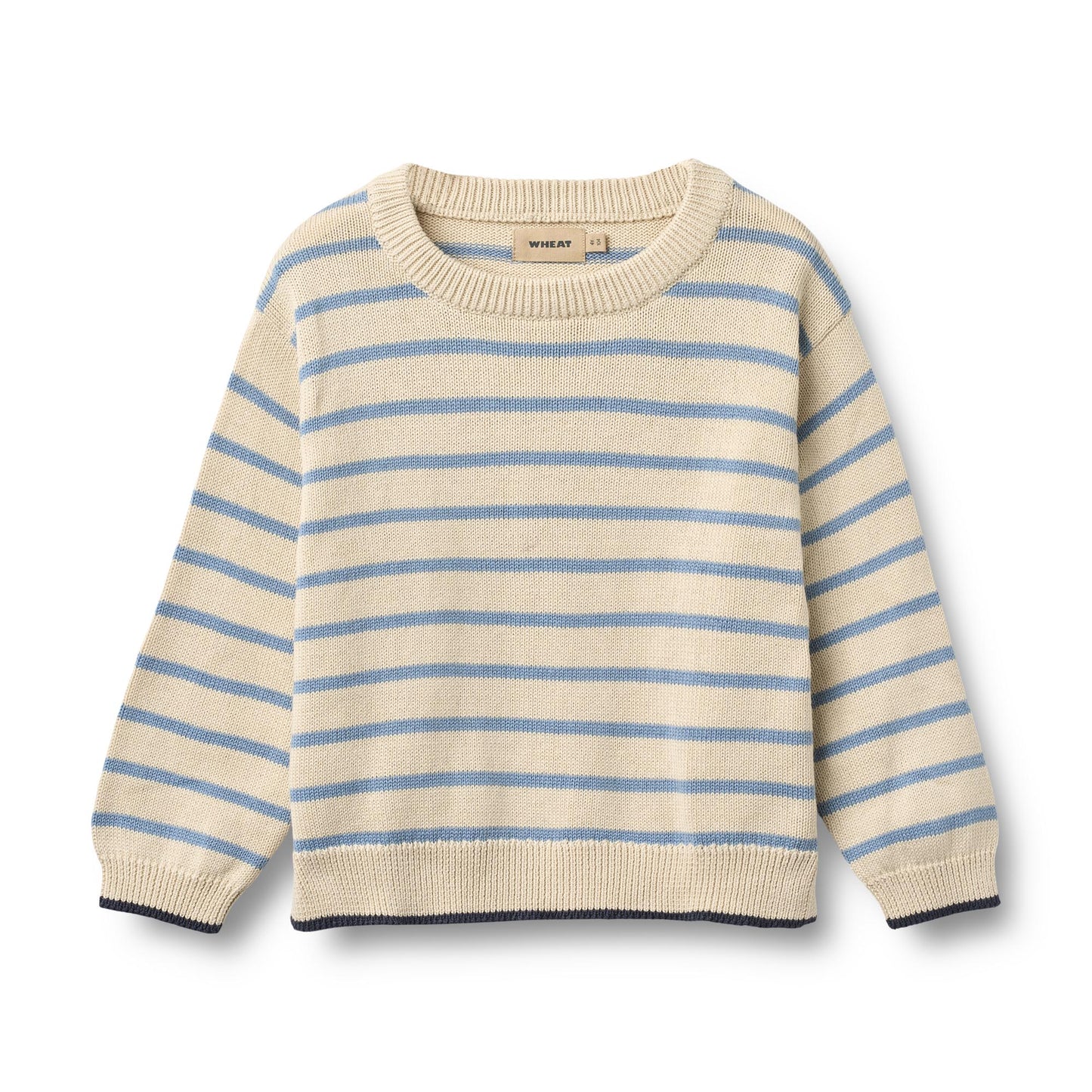 Strickpullover Morgan "Faded Denim Stripe"