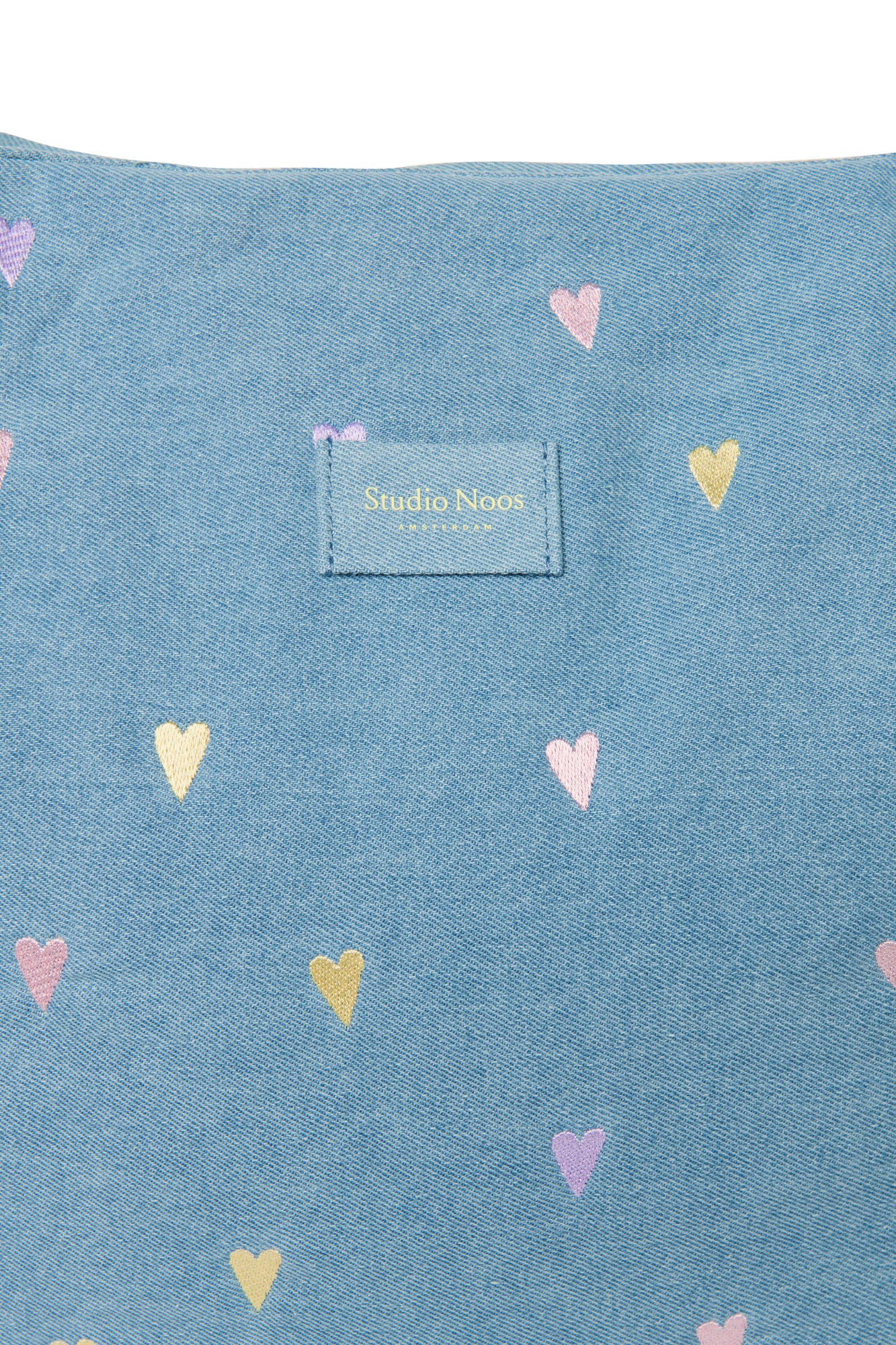 Mom Bag "Light Blue Hearts Den im"