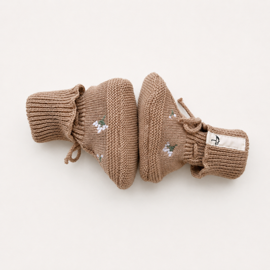 Baby-Booties – Sunbaked Bloom"