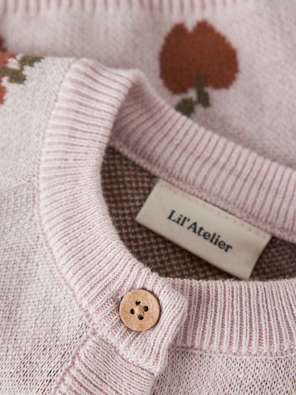 Strickjacke Lulio “Hushed Violet“