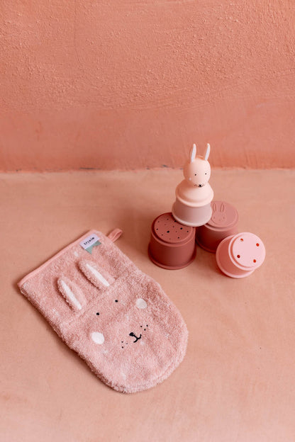 Waschhandschuh 2er Set "Mrs. Cat"