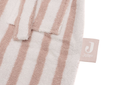Bademantel 3-4 Jahre Stripe Terry "Wild Rose"