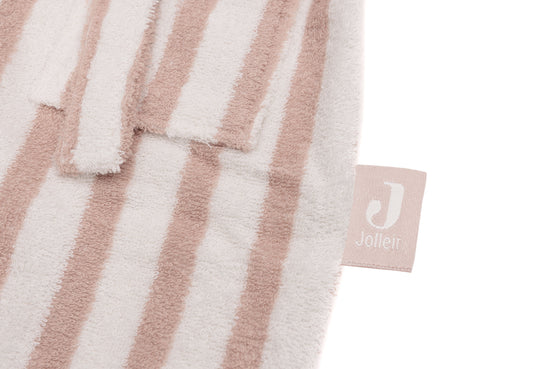 Bademantel 3-4 Jahre Stripe Terry "Wild Rose"