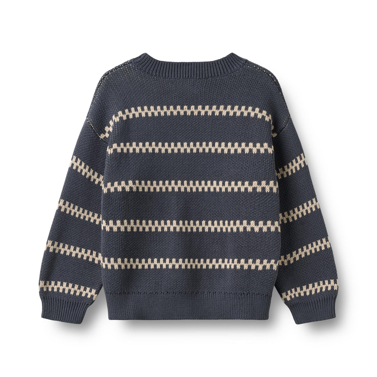 Pullover Jaquard Harlow "greyblue"