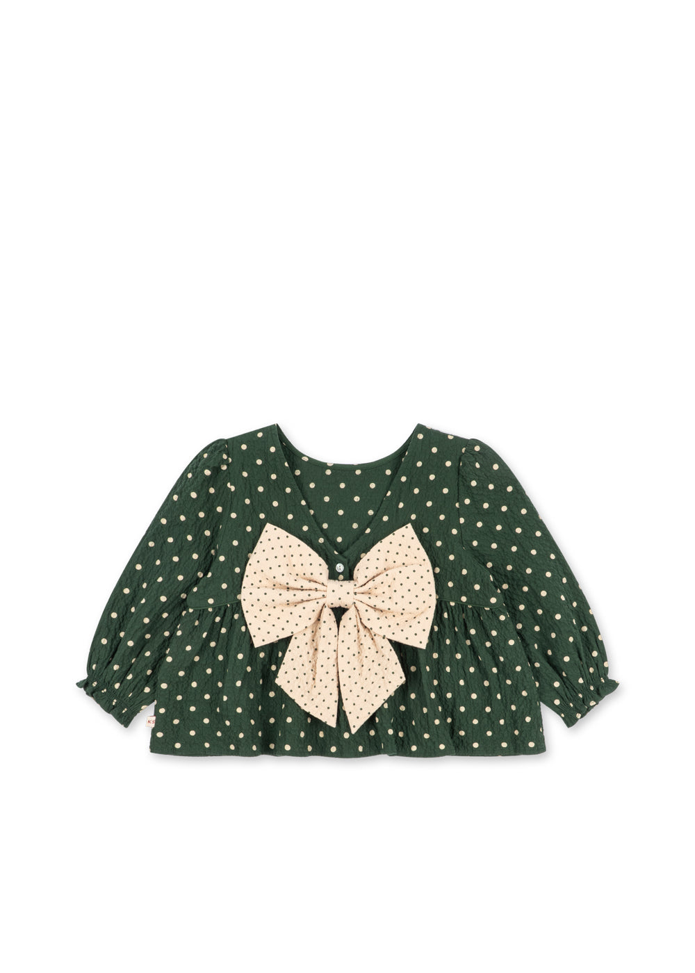 Bluse Elin Bow "Dot Marseille"