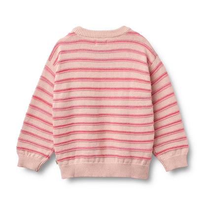 Jaquard Pullover Harlow "powder strips"