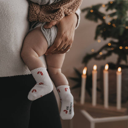 Babysocken Allover Zuckerstangen 16-18