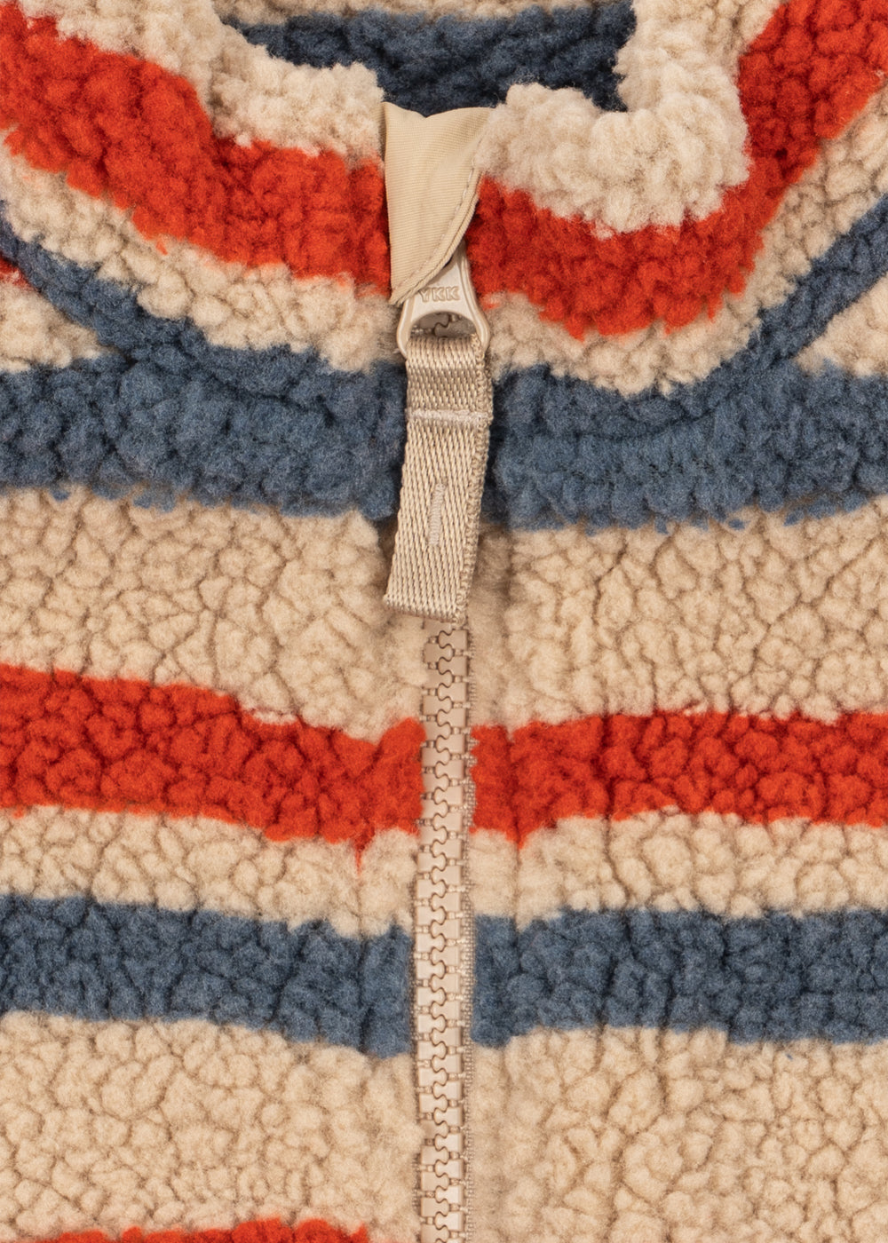 Teddyjacke Jody "Tangerine Stripe"