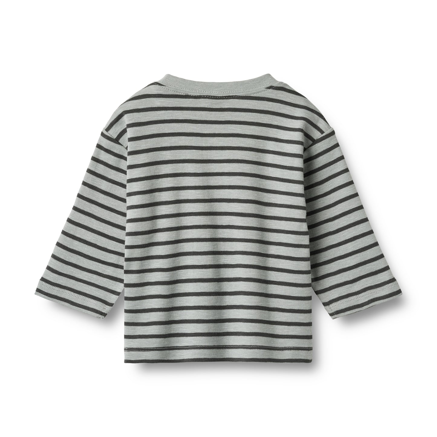 Langarmshirt Dallas "Soft Blue Stripe" Größe 62