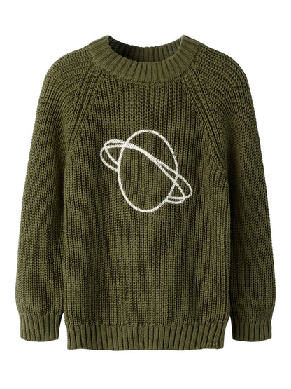 Strickpullover Emlen "Winter Moss"