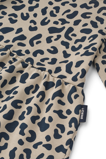 Sweatshirt Kleid Lia "Leo/Mist"