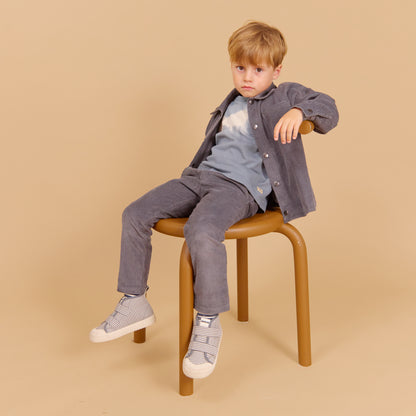 Cordhose Hugo "dark charcoal"