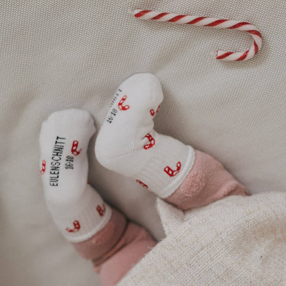 Babysocken Allover Zuckerstangen 16-18