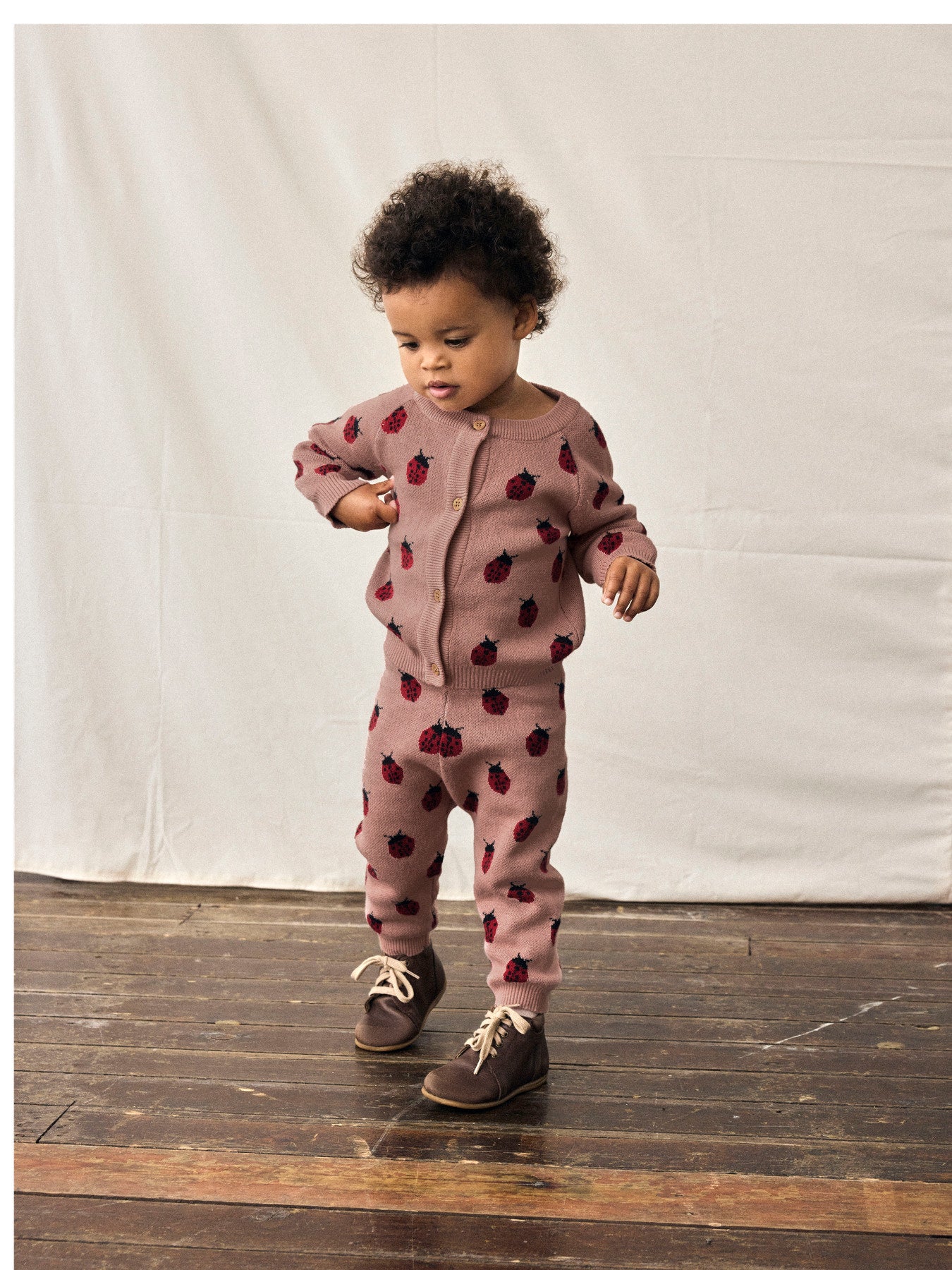 Strickjacke Lulio "Misty Rose"