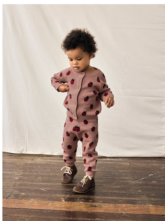 Strickjacke Lulio "Misty Rose"