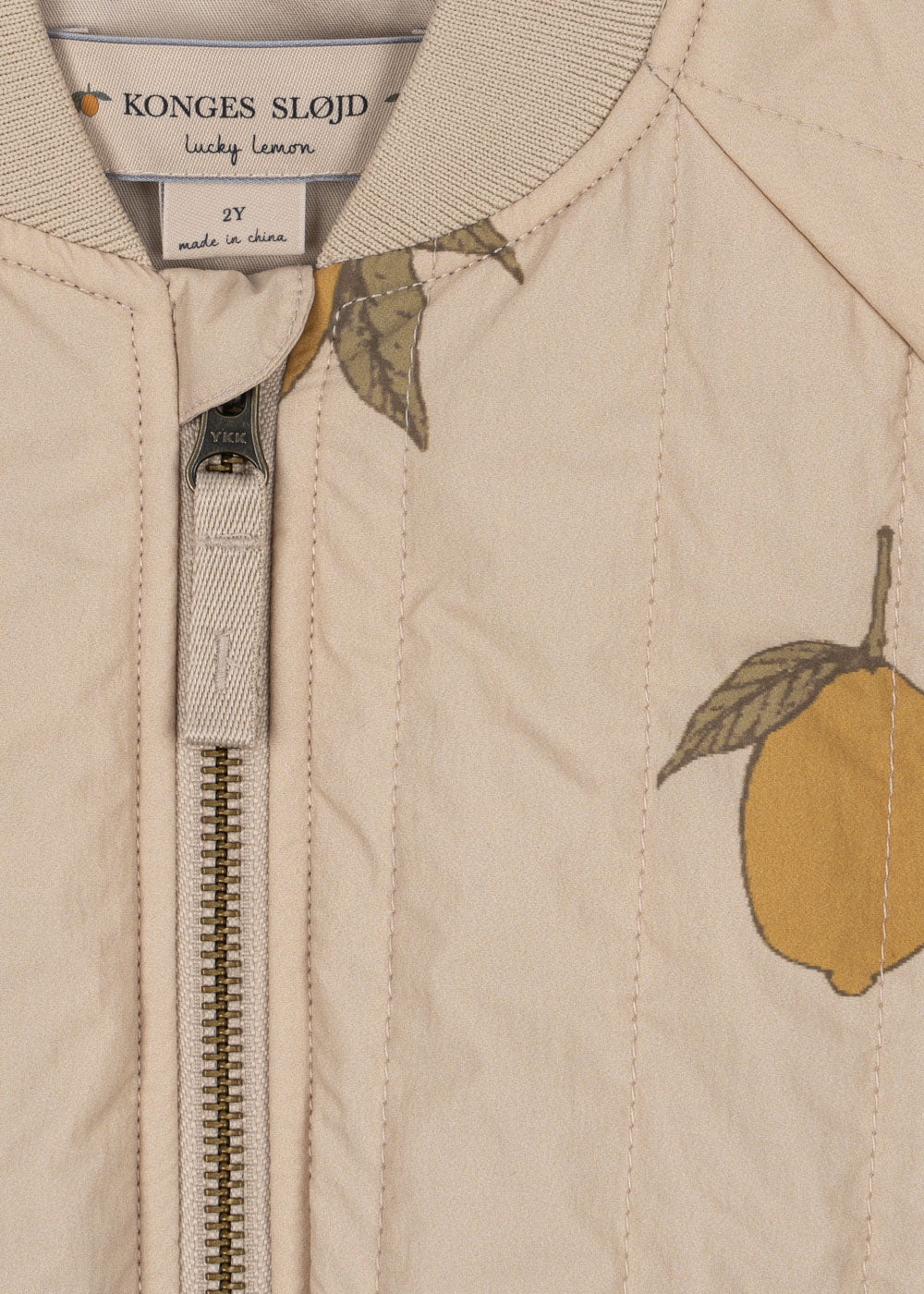 Juno Bomber Jacke "Mon grand Citron"