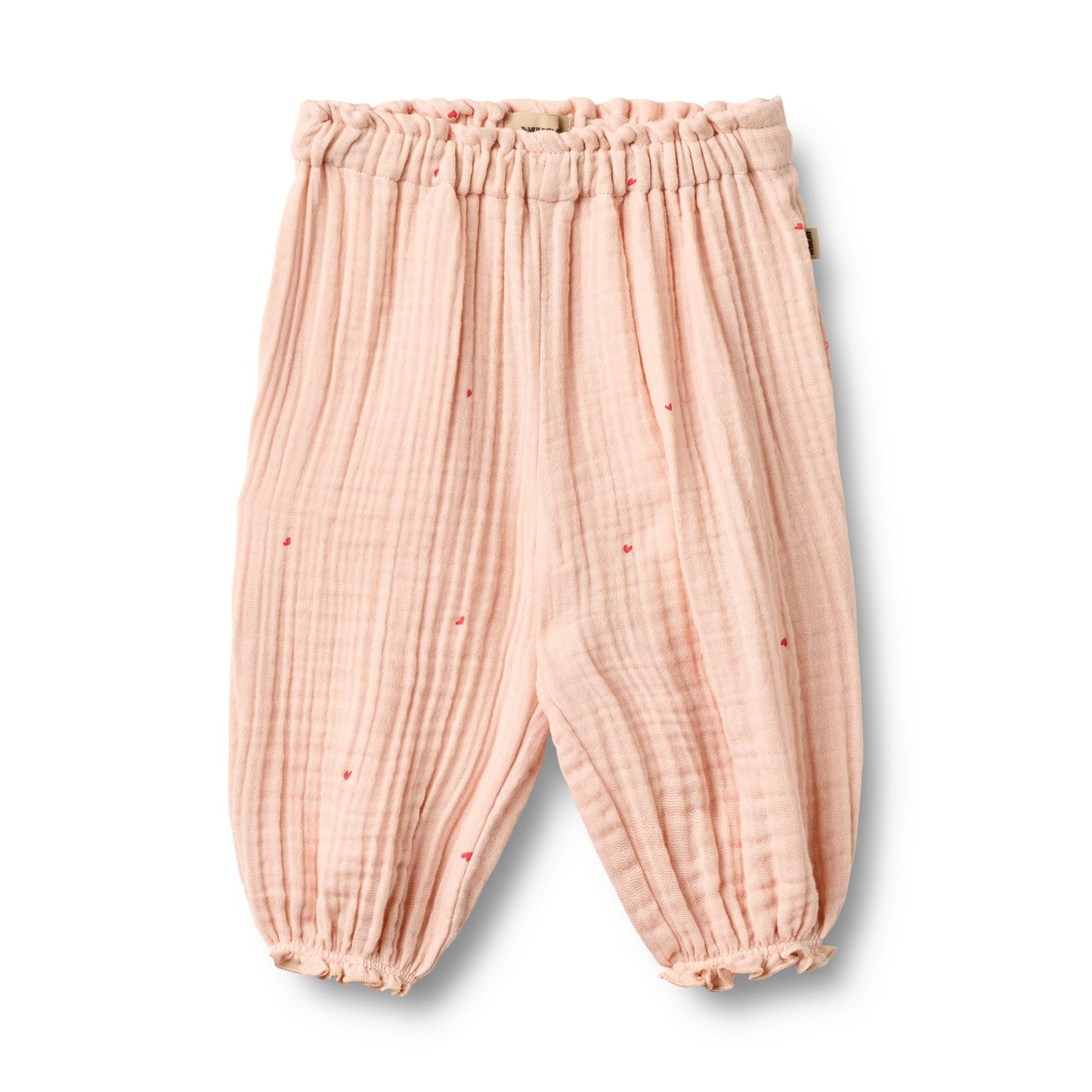 Musselin Hose Petrine "Powder Hearts"