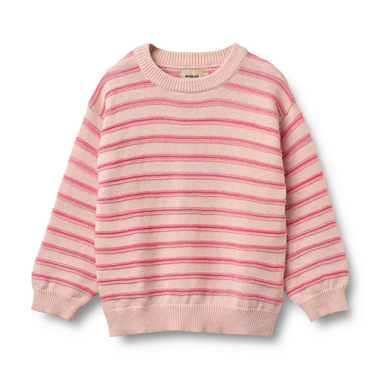 Jaquard Pullover Harlow "powder strips"