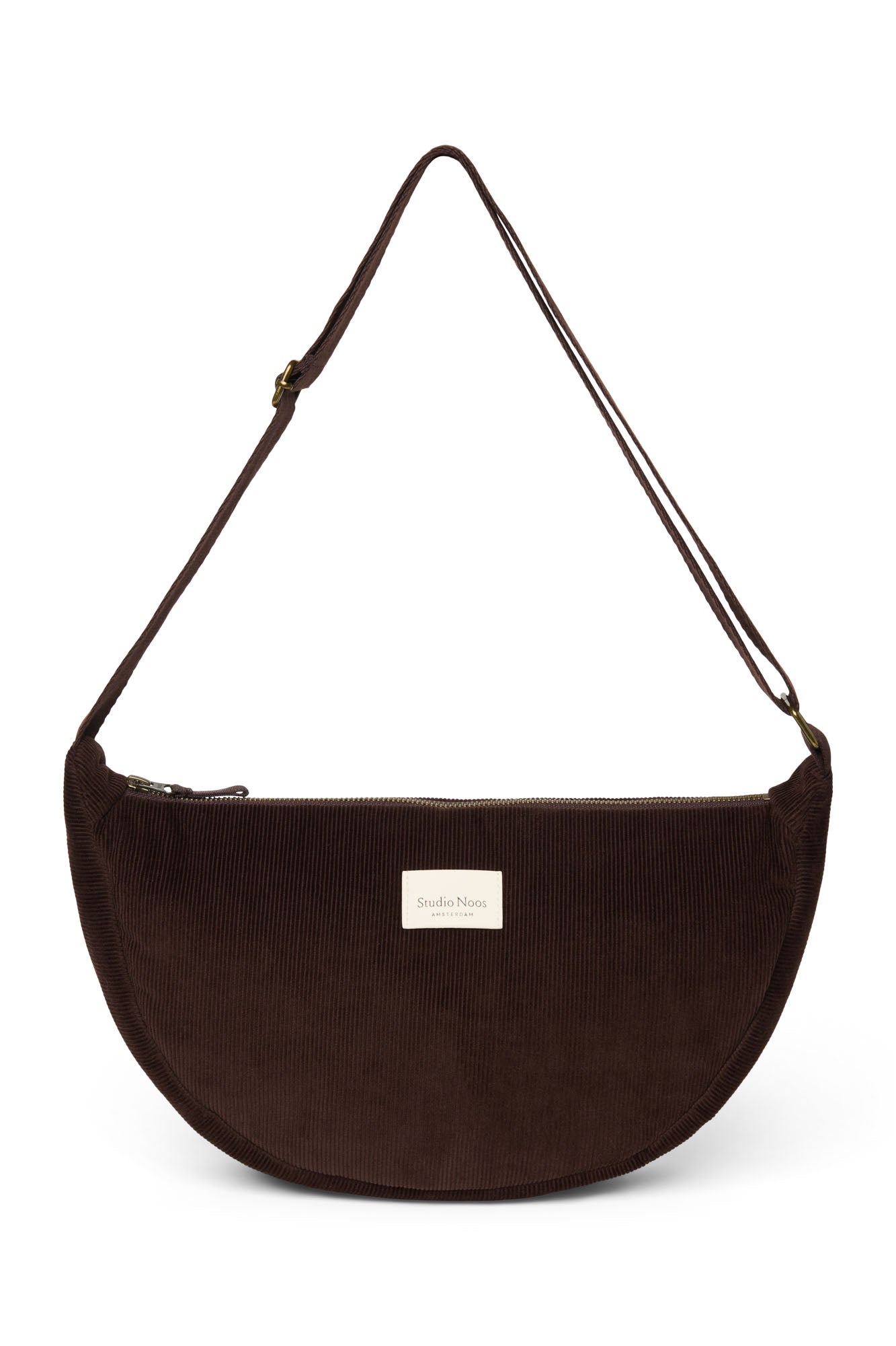 Fannypack "Dark Brown Rib Puffy"