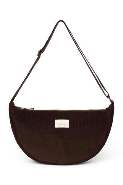 Fannypack "Dark Brown Rib Puffy"