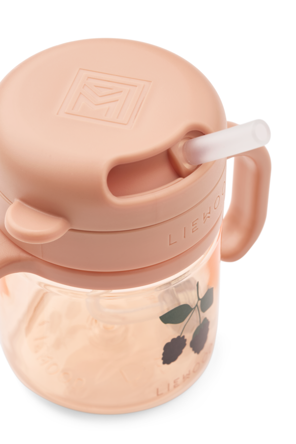 Trinkbecher mit Strohhalm "Kai"
