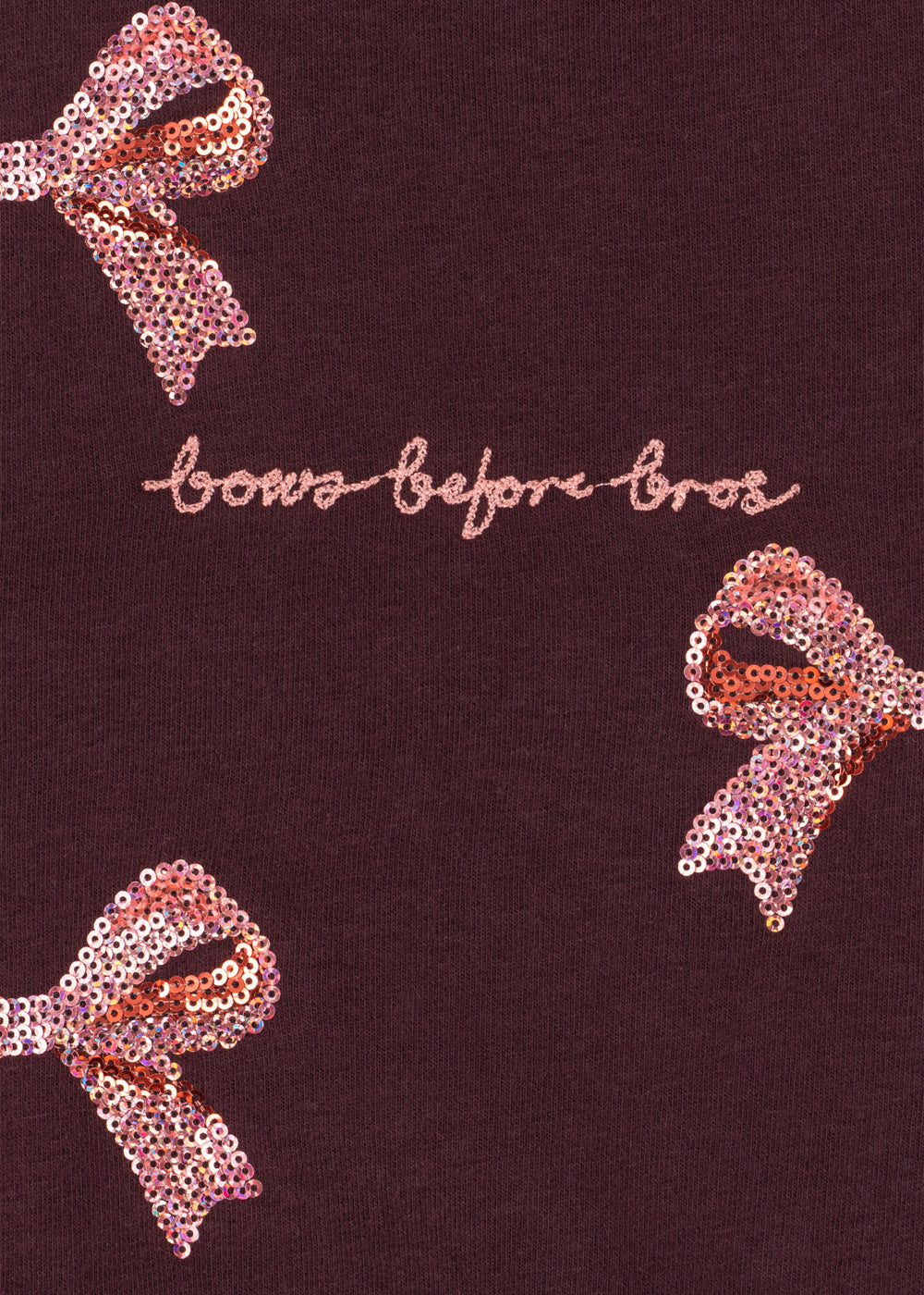 Sweatshirt Bow Lou "DECADENT CHOCOLATE"