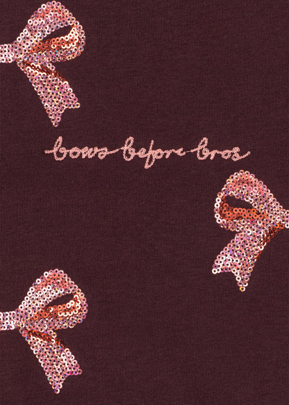 Sweatshirt Bow Lou "DECADENT CHOCOLATE"