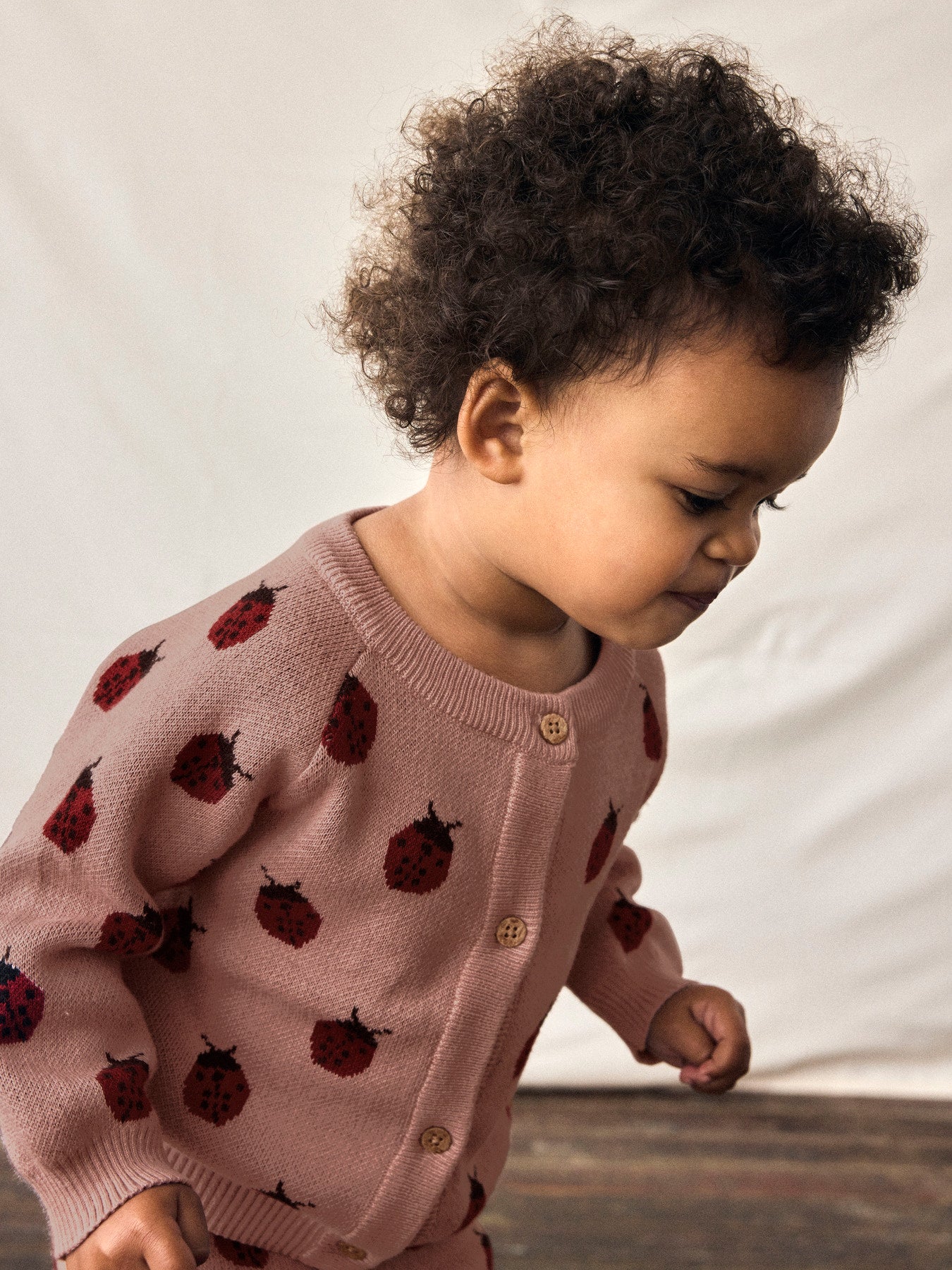Strickjacke Lulio "Misty Rose"