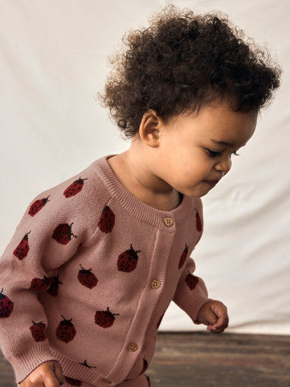 Strickjacke Lulio "Misty Rose"