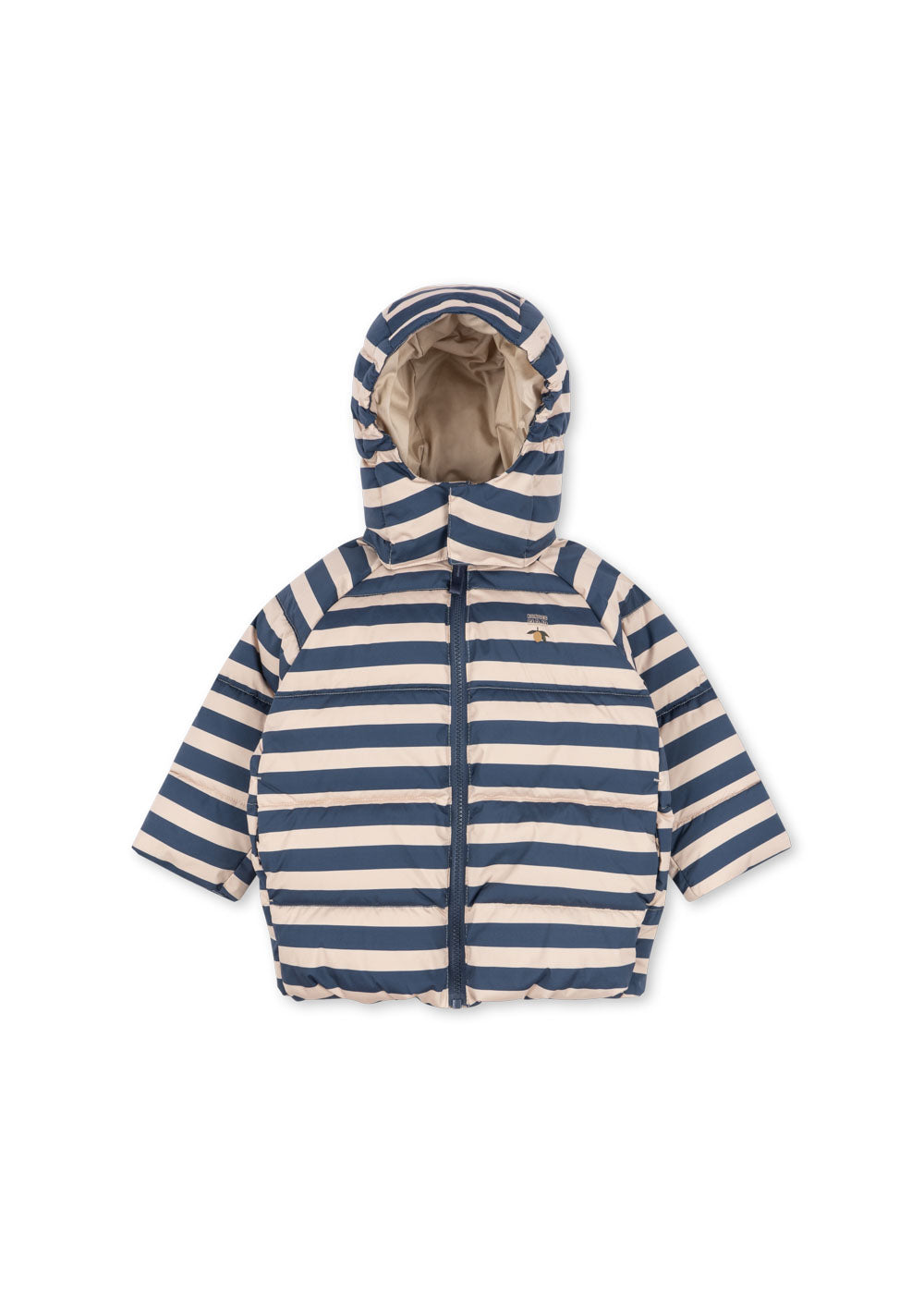 Winterjacke Nuka "Bleu Noir Stripe"