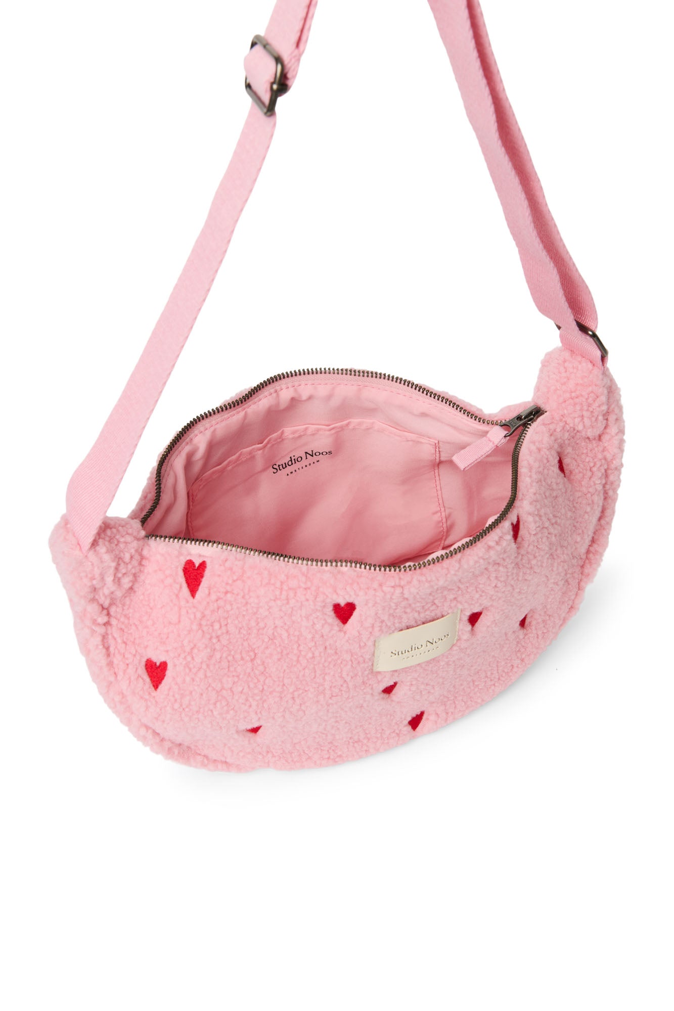 Fanny Pack "Light Pink Teddy Hearts"