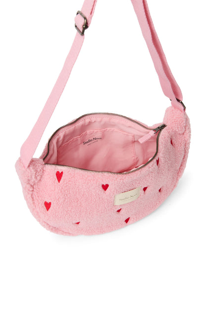 Fanny Pack "Light Pink Teddy Hearts"