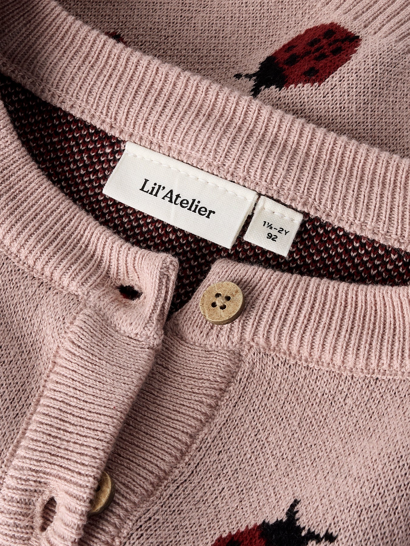 Strickjacke Lulio "Misty Rose"