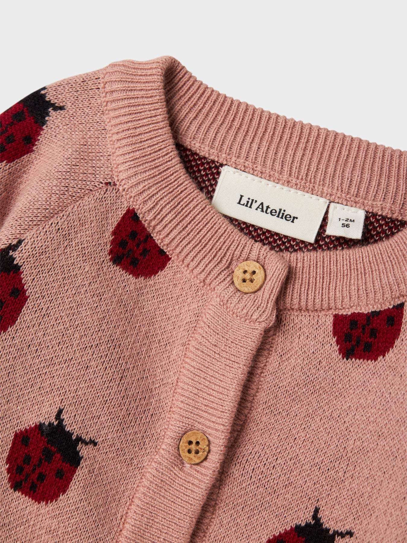 Strickjacke Lulio "Misty Rose"