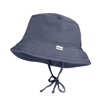 Musselin Sonnenhut mit UV-Schutz 50
